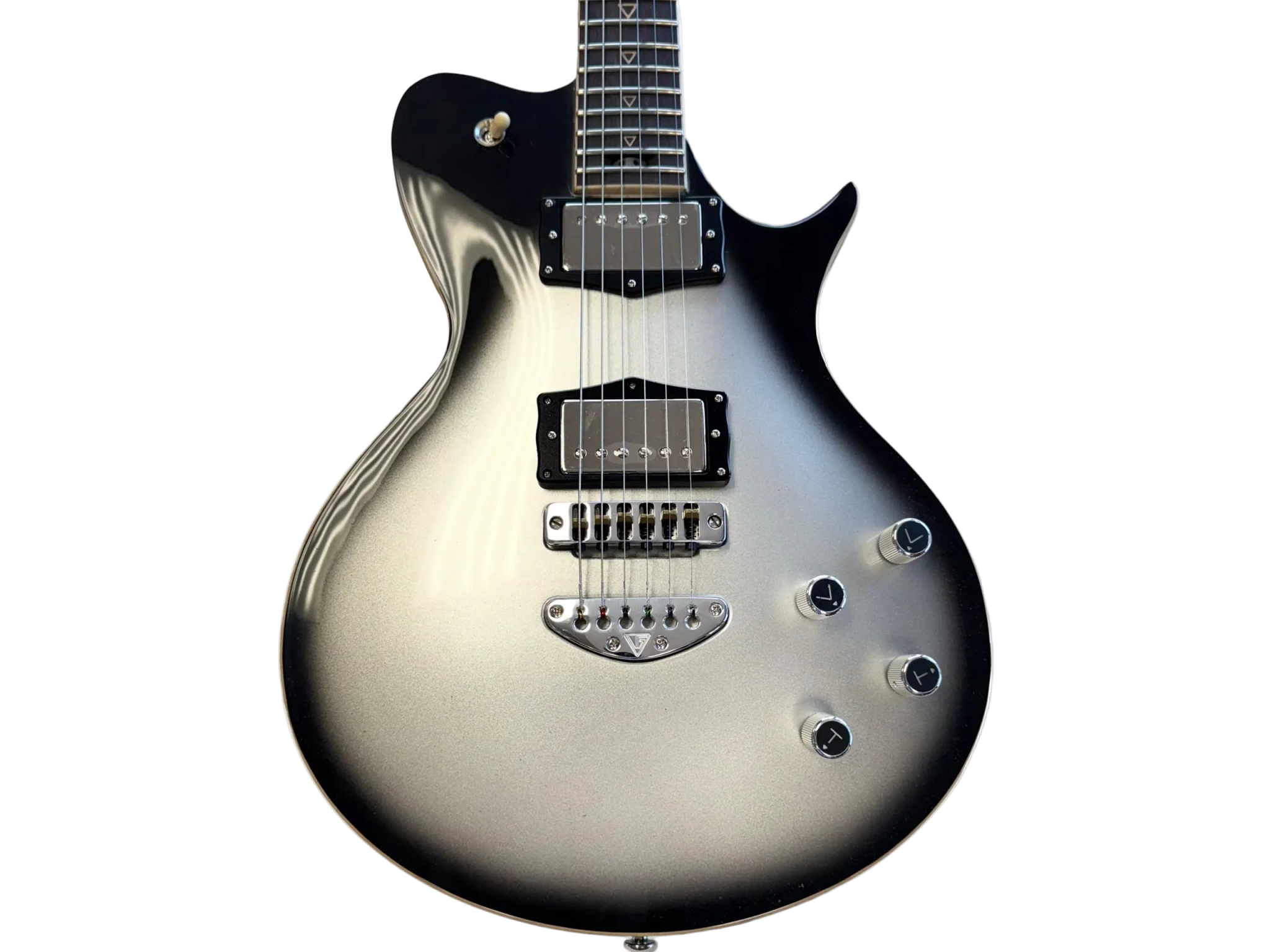 Valiant Smith Silverburst Electric Guitar - Richards Guitars Of Stratford Upon Avon