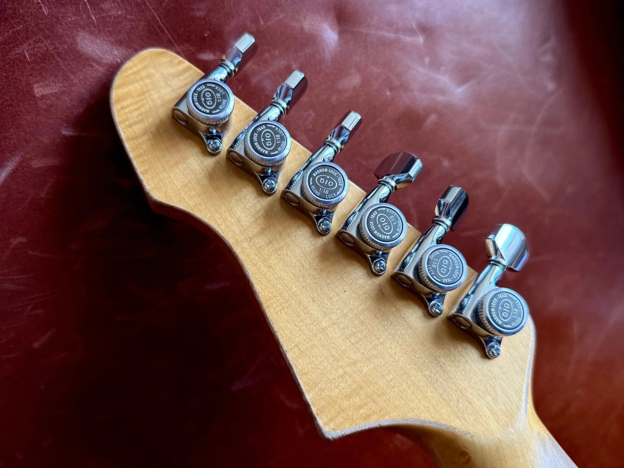 Buy Valiant Soothsayer Distressed Purple W' Stainless Steel Fret Upgrade 