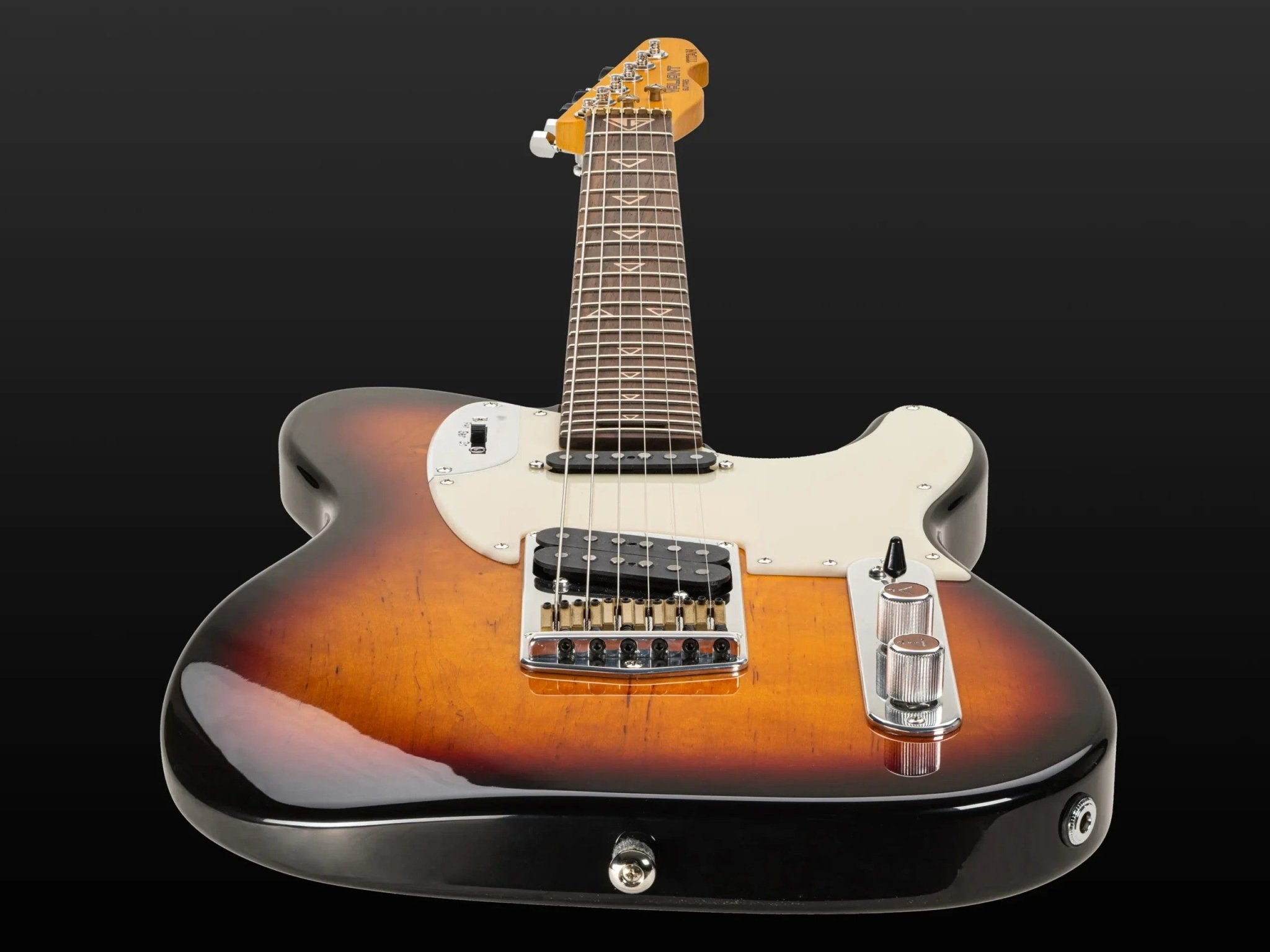 Valiant Titan 3 Tone Sunburst Gloss Electric Guitar - Richards Guitars Of Stratford Upon Avon