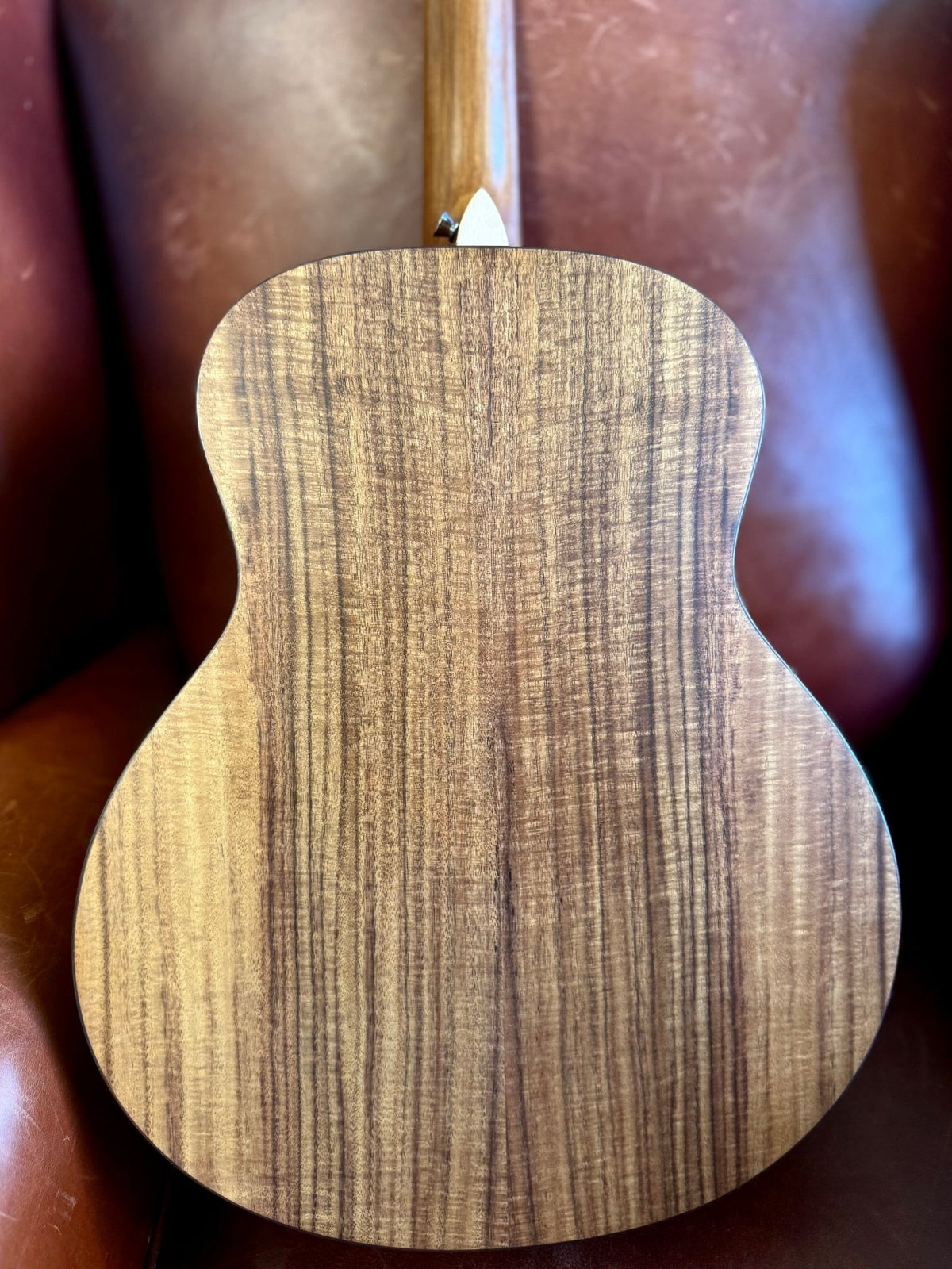Veelah Mini Camper Solid Top Acacia Koa Acoustic Guitar w/ Gig Bag - Richards Guitars Of Stratford Upon Avon