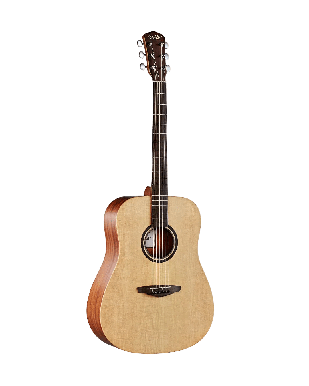 Veelah V1 Dreadnought Solid Top Spruce Acoustic Guitar w/ Gig Bag - Richards Guitars Of Stratford Upon Avon