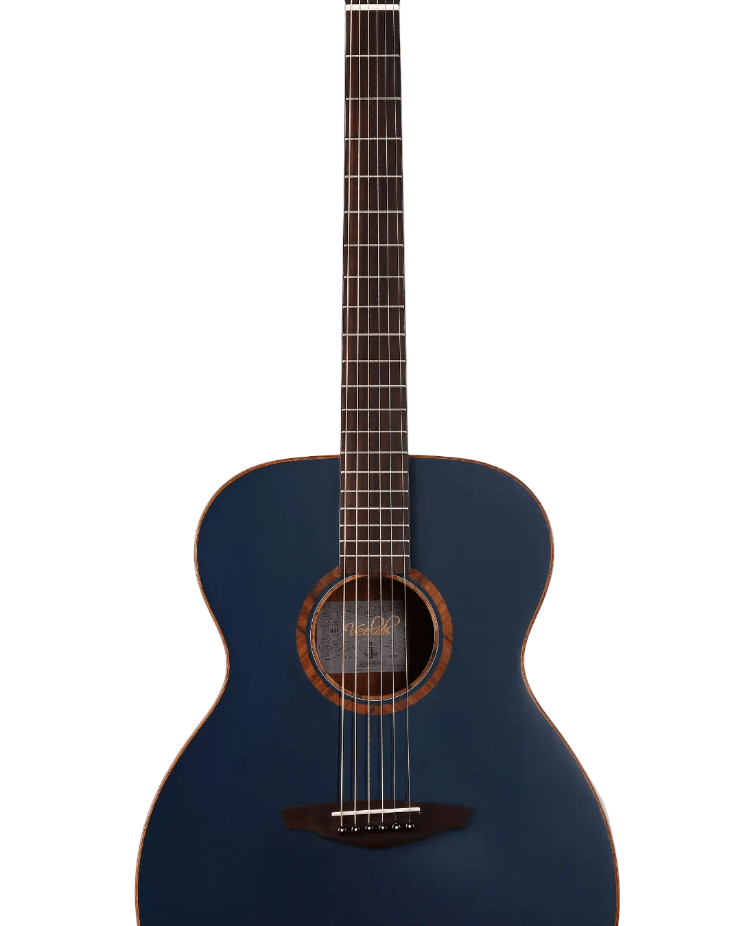 Veelah V1 OM Solid Top Navy Spruce w/ Gig Bag - Richards Guitars Of Stratford Upon Avon