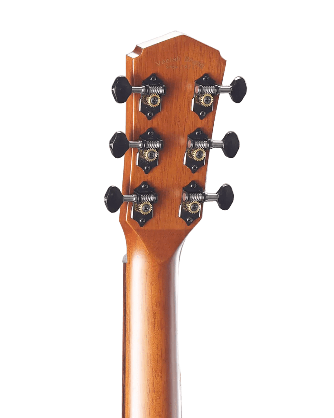 Veelah V4 GAC Solid Top Rosewood Armrest Natural Acoustic Guitar w/ Gig Bag - Richards Guitars Of Stratford Upon Avon
