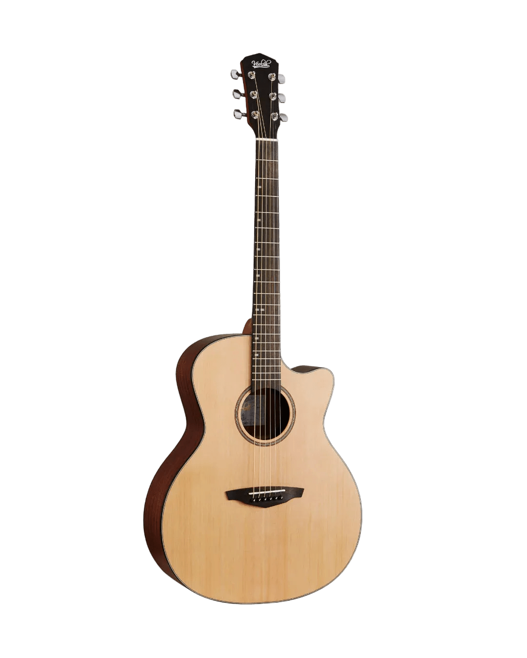 Veelah Vero GAC Spruce Top Acoustic Guitar w/ Gig Bag - Richards Guitars Of Stratford Upon Avon