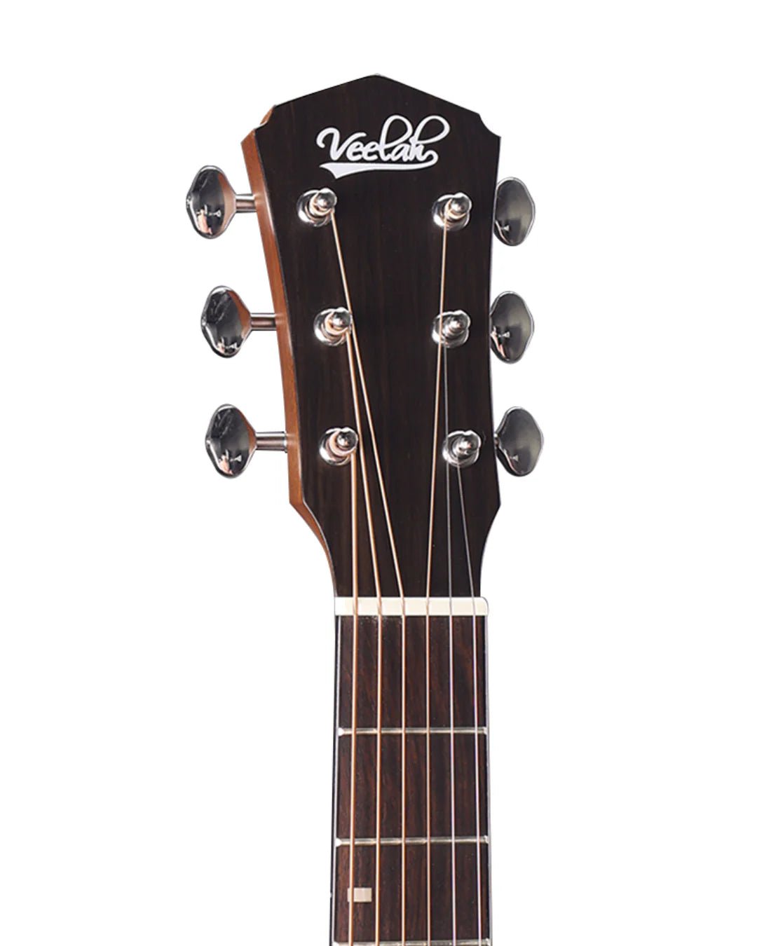 Veelah Vero OM Mahogany Top Acoustic Guitar w/ Gig Bag - Richards Guitars Of Stratford Upon Avon