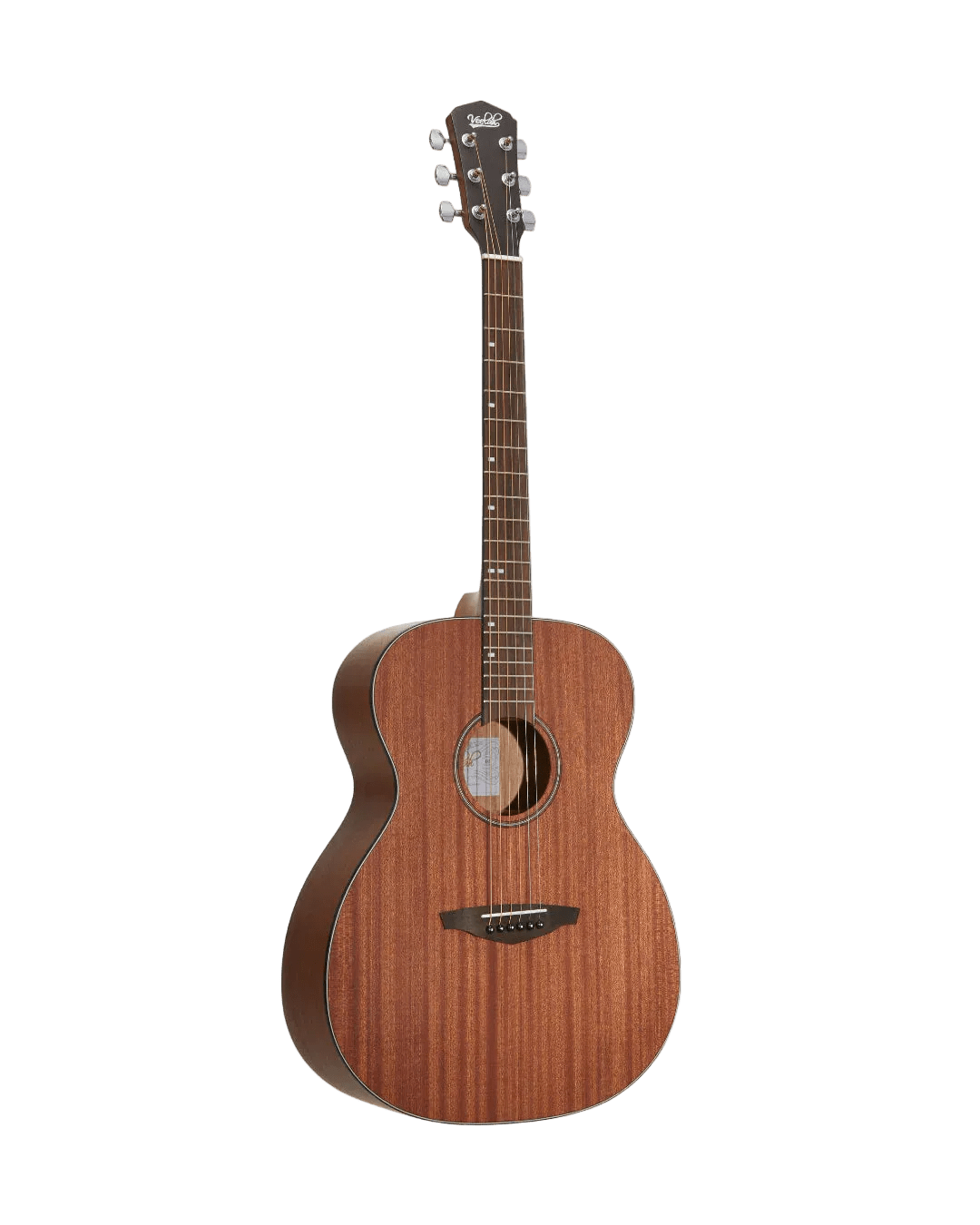 Veelah Vero OM Mahogany Top Acoustic Guitar w/ Gig Bag - Richards Guitars Of Stratford Upon Avon