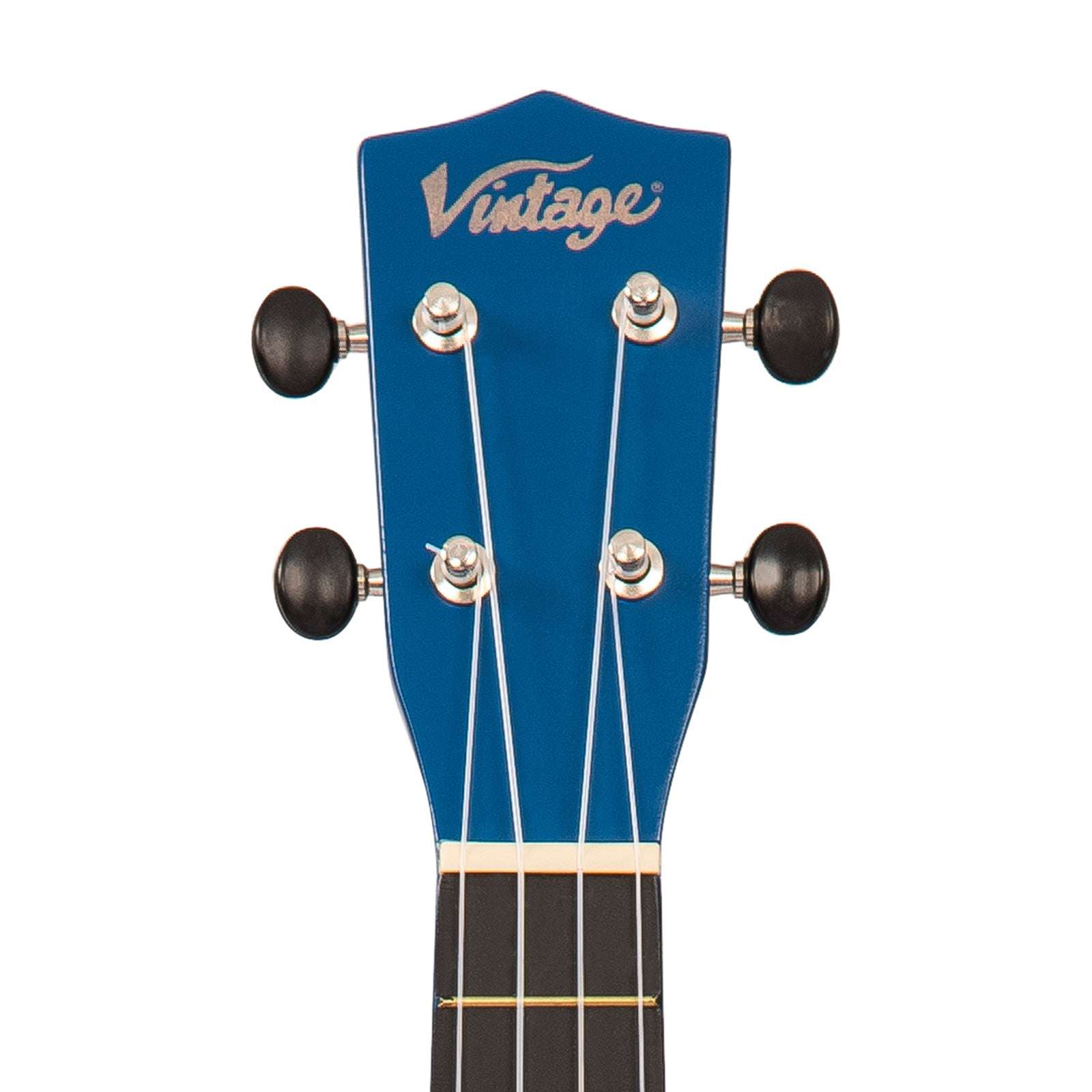 Vintage Soprano Ukulele ~ Satin Blue - Richards Guitars Of Stratford Upon Avon