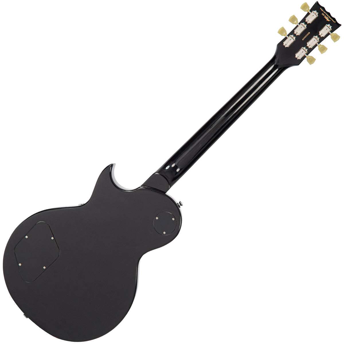 Vintage V100PBK ReIssued Electric Guitar ~ Boulevard Black - Richards Guitars Of Stratford Upon Avon