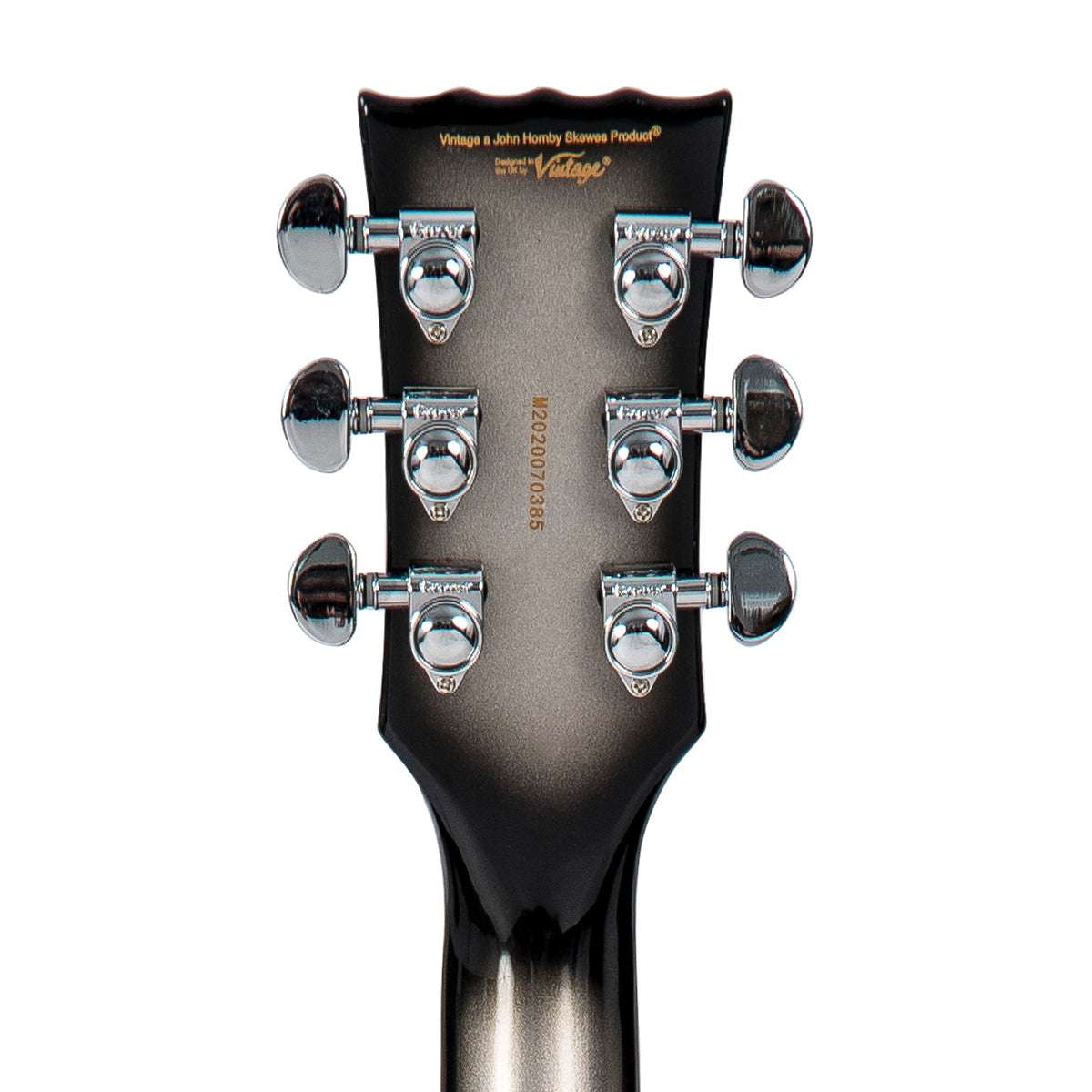 Vintage V100SVR ReIssued Electric Guitar ~ Silverburst - Richards Guitars Of Stratford Upon Avon