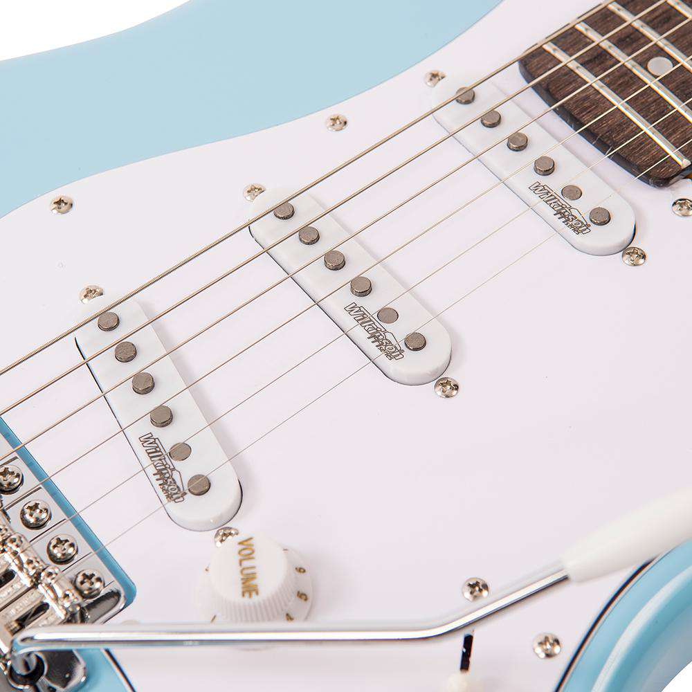 Vintage V6 ReIssued Electric Guitar ~ Laguna Blue - Richards Guitars Of Stratford Upon Avon