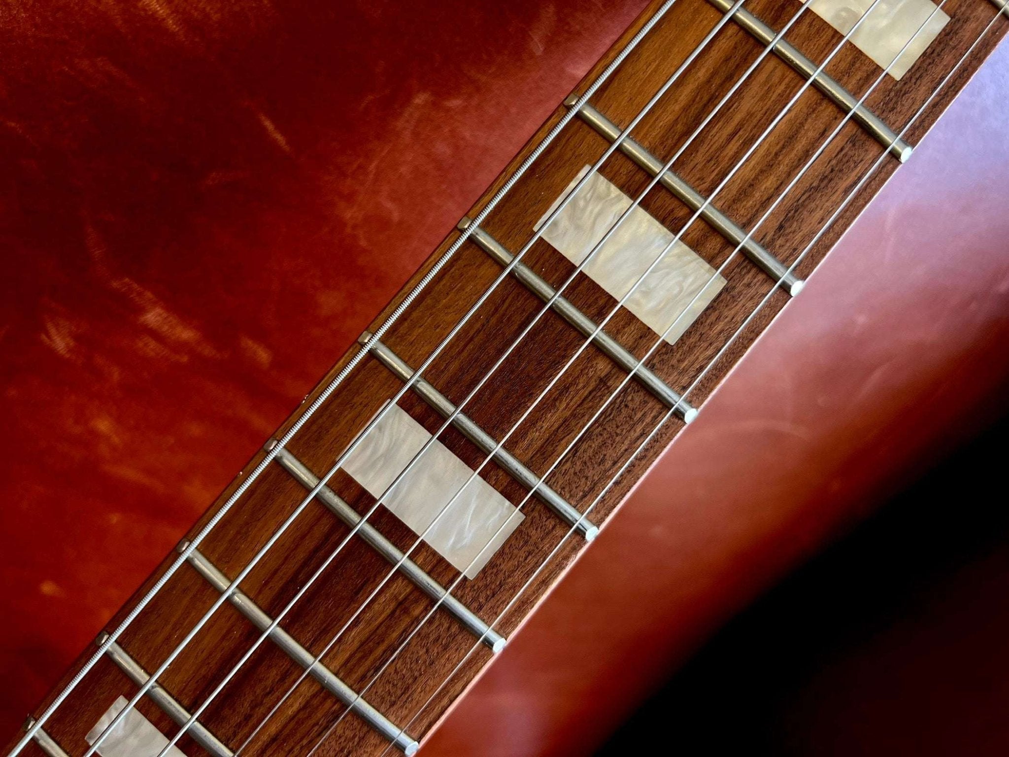 Vintage V65H GYReIssued Hard Tail Electric Guitar ~ Satin Grey - Richards Guitars Of Stratford Upon Avon