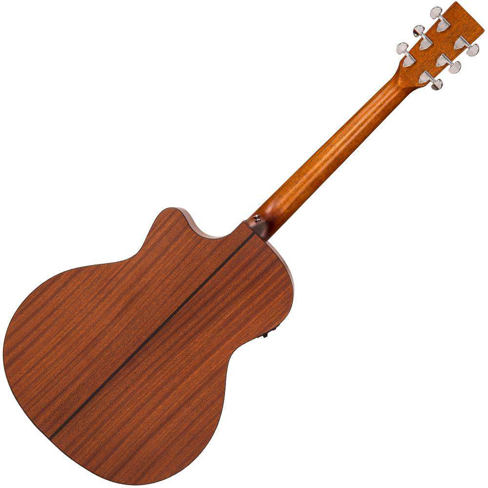 Vintage VGA990 Electro - Acoustic Sweetwater Guitar ~ Natural - Richards Guitars Of Stratford Upon Avon
