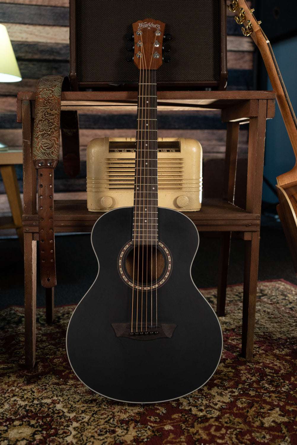 Washburn AGM5BMK - A - U Acoustic Guitar - Richards Guitars Of Stratford Upon Avon