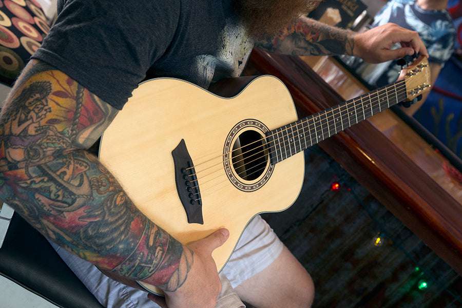 Washburn AGM5K - A - U Acoustic Guitar - Richards Guitars Of Stratford Upon Avon