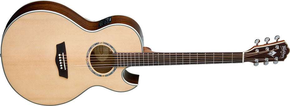Washburn EA20S - NUNO BETTENCOURT - Natural Electro Acoustic Guitar - Richards Guitars Of Stratford Upon Avon