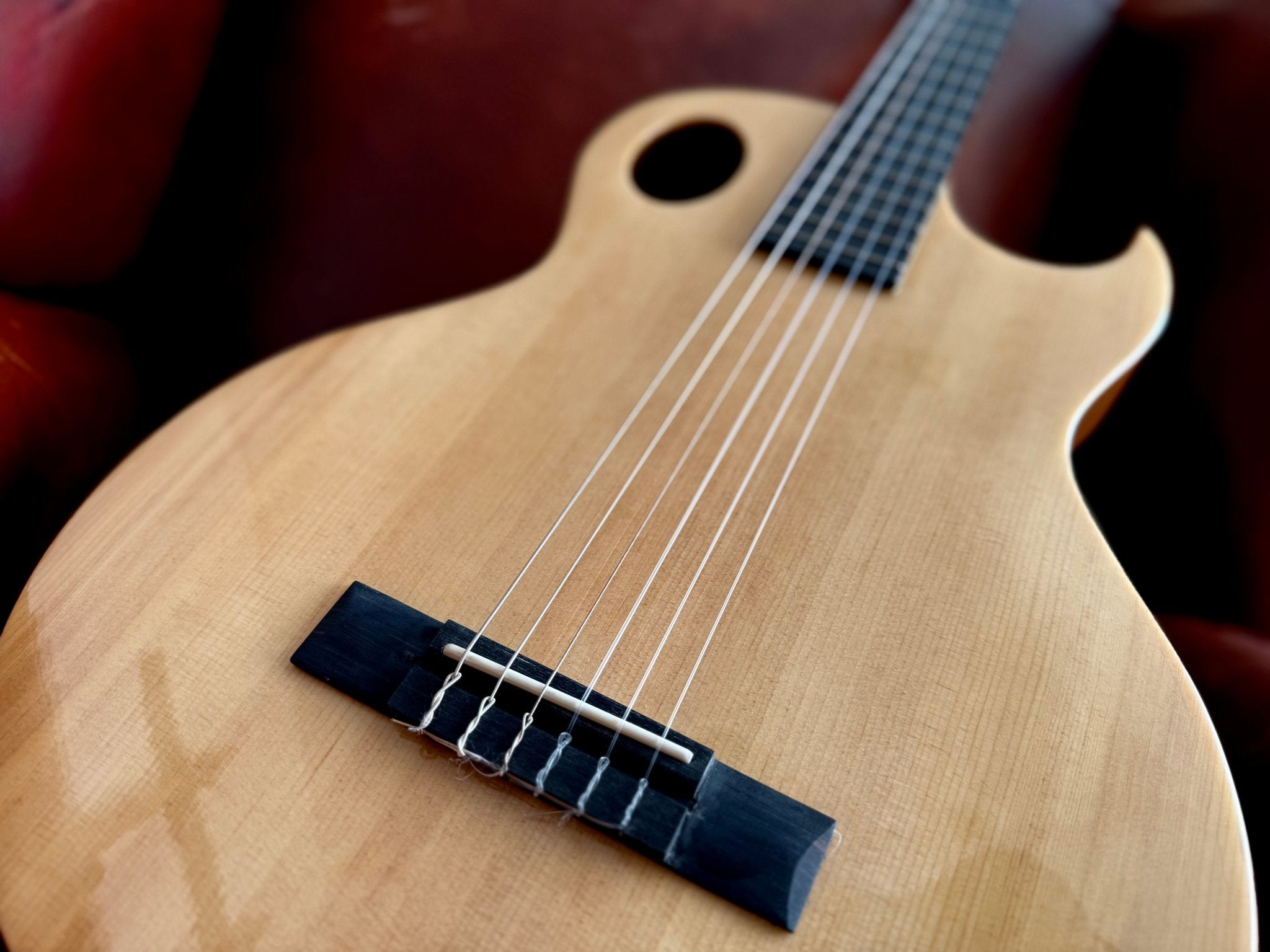 Washburn EACT42S - Thinline - Natural Electro Nylon Strung Guitar w'£225 Custom Pro Setup & Back Up Service - Richards Guitars Of Stratford Upon Avon