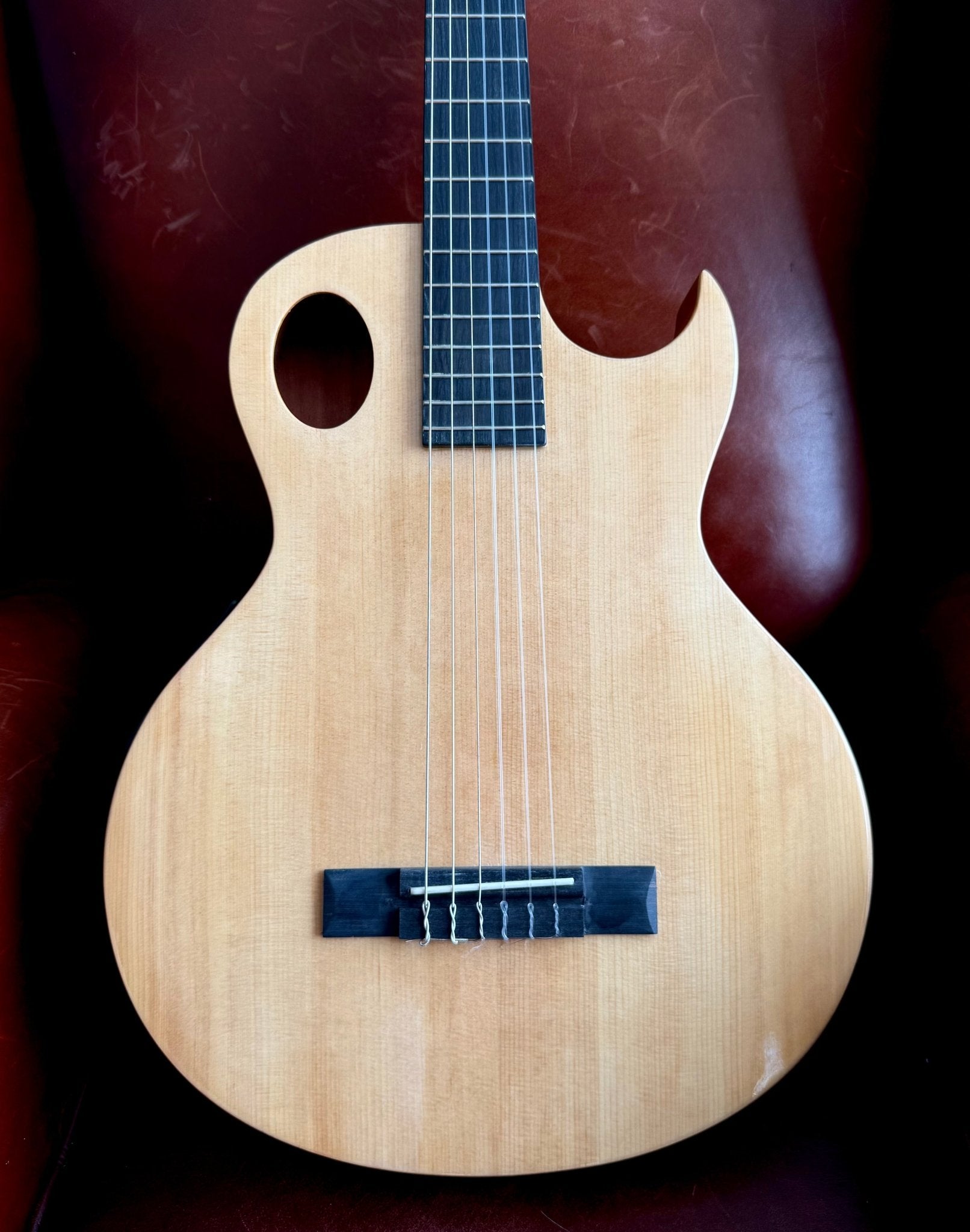 Washburn EACT42S - Thinline - Natural Electro Nylon Strung Guitar w'£225 Custom Pro Setup & Back Up Service - Richards Guitars Of Stratford Upon Avon