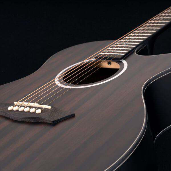 Washburn EBONY ACE - Grand Auditorium - Natural Matte Electro Acoustic Guitar - Richards Guitars Of Stratford Upon Avon