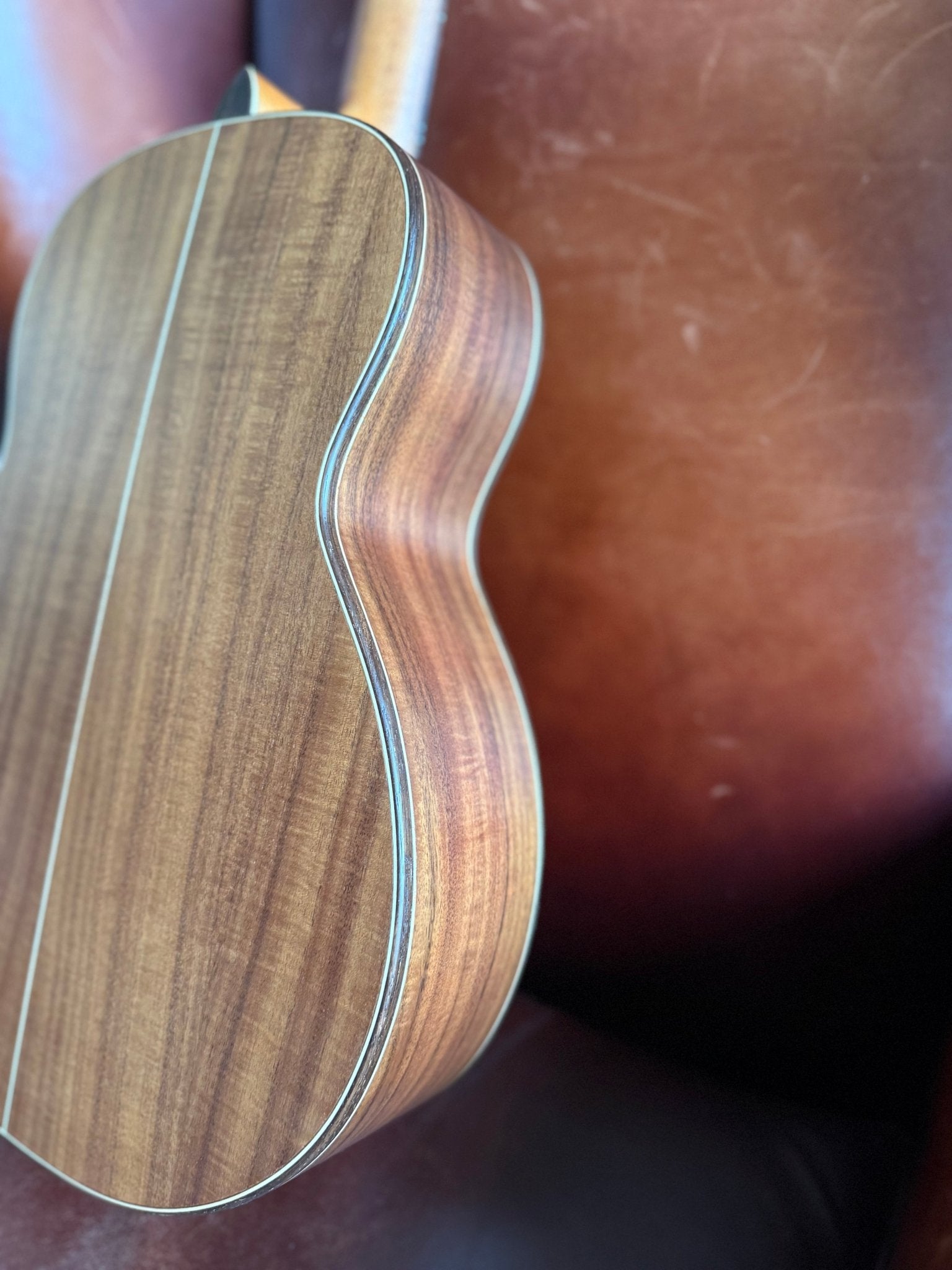Washburn G - MINI 55 KOA - Mini/Travel - Natural Acoustic Guitar - Richards Guitars Of Stratford Upon Avon