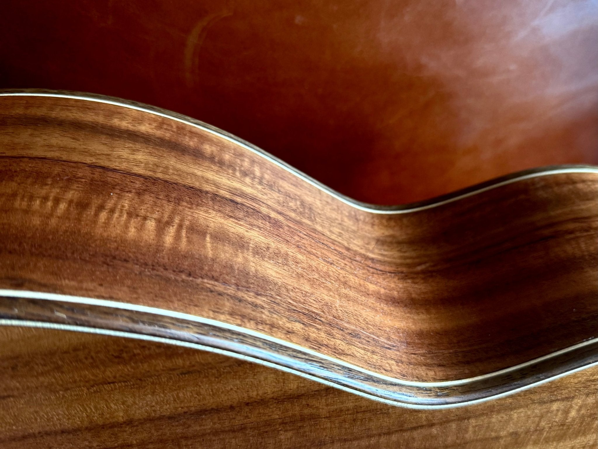 Washburn G - MINI 55 KOA - Mini/Travel - Natural Acoustic Guitar - Richards Guitars Of Stratford Upon Avon