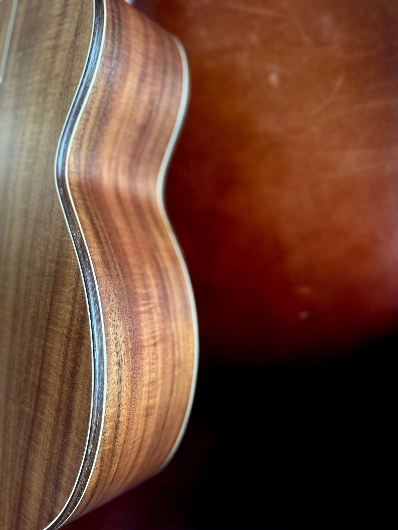 Washburn G - MINI 55 KOA - Mini/Travel - Natural Acoustic Guitar - Richards Guitars Of Stratford Upon Avon