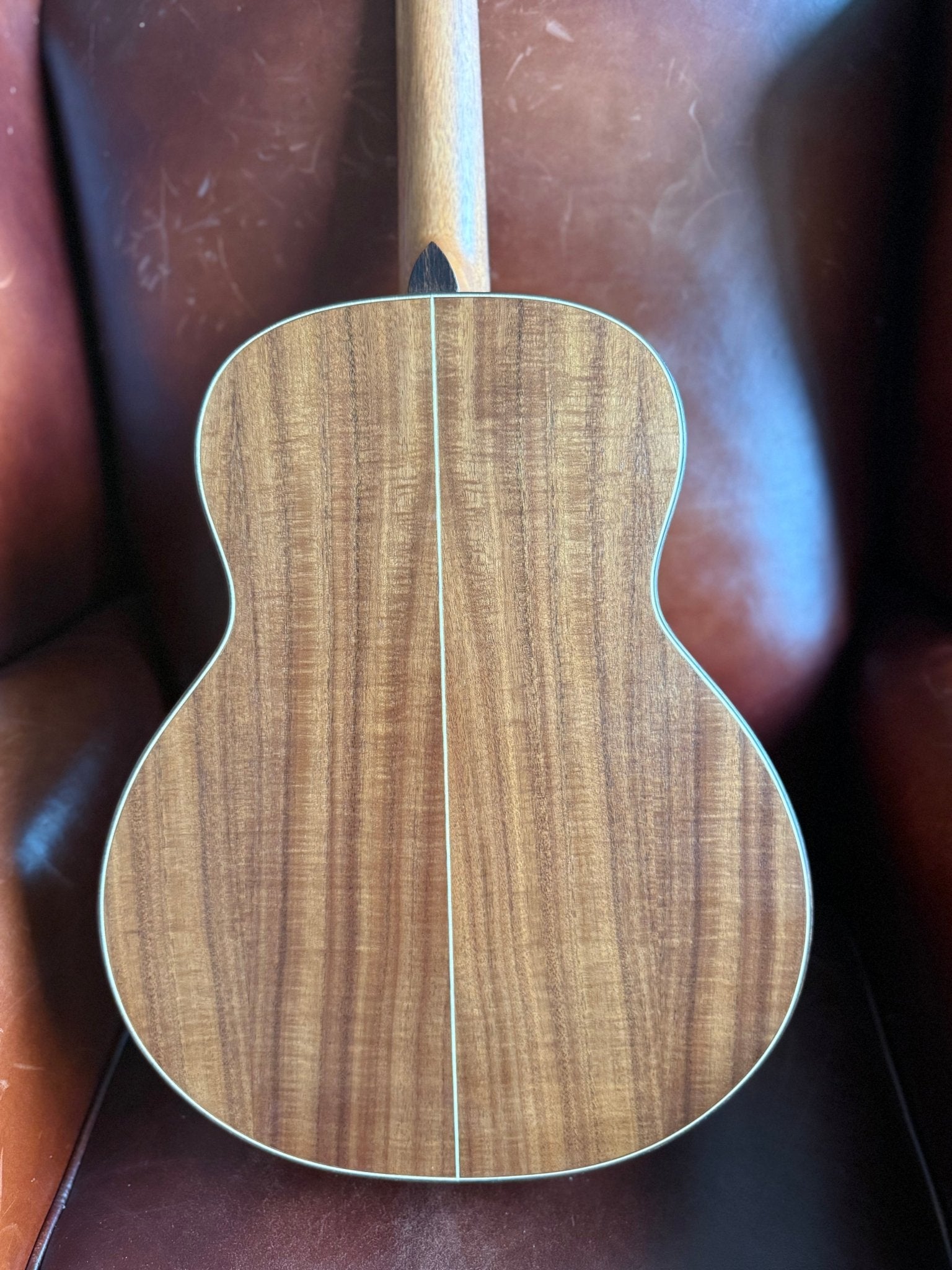 Washburn G - MINI 55 KOA - Mini/Travel - Natural Acoustic Guitar - Richards Guitars Of Stratford Upon Avon