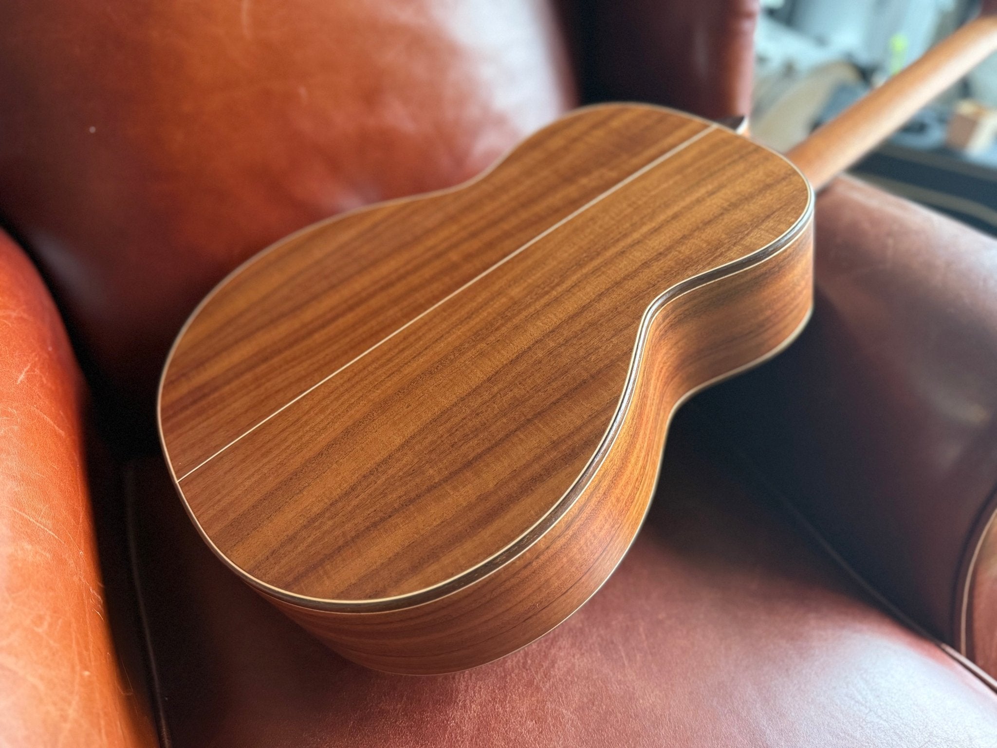Washburn G - MINI 55 KOA - Mini/Travel - Natural Acoustic Guitar - Richards Guitars Of Stratford Upon Avon