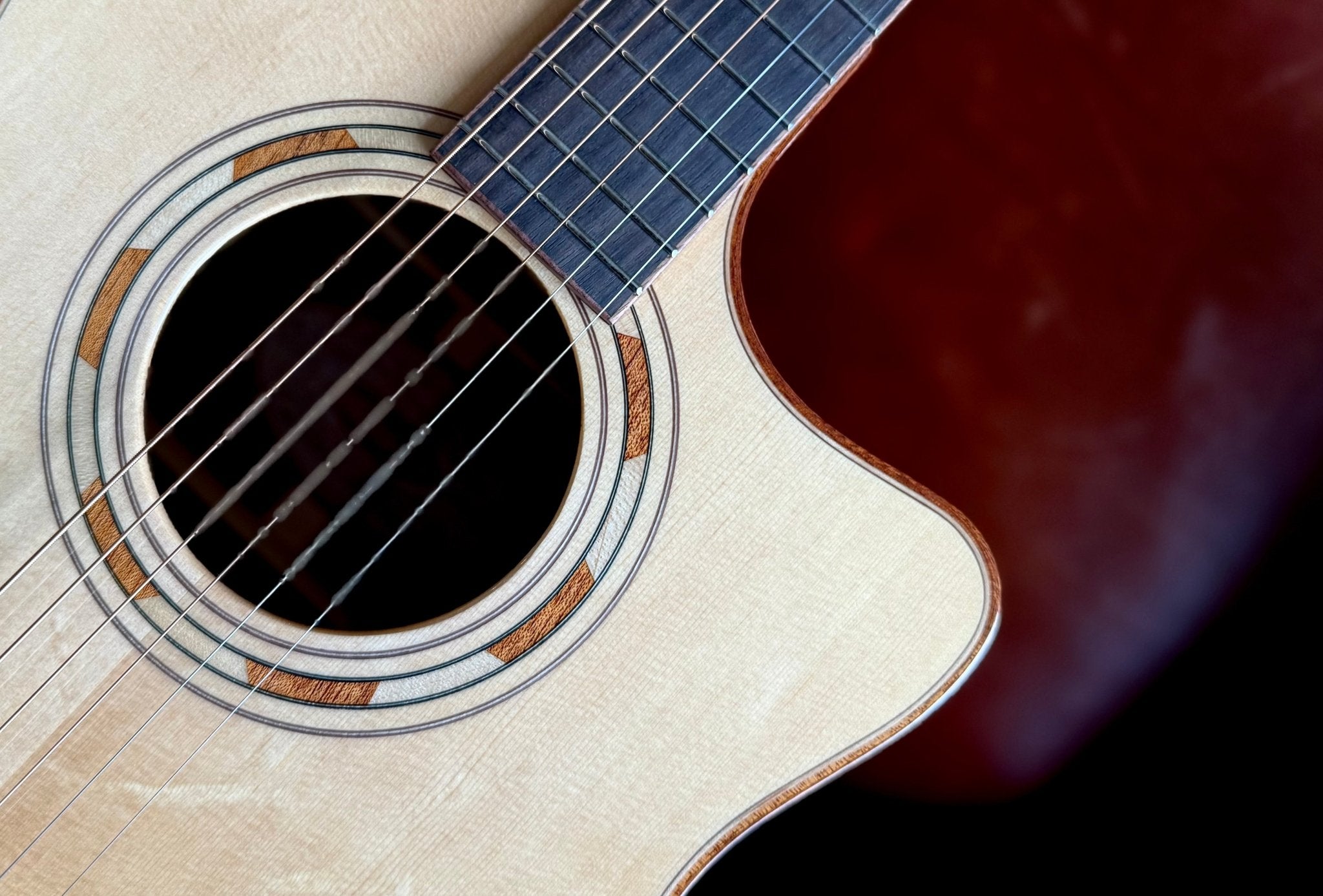 Washburn G25SCE w/CASE - Grand Auditorium - Natural Electro Acoustic Guitar - Richards Guitars Of Stratford Upon Avon