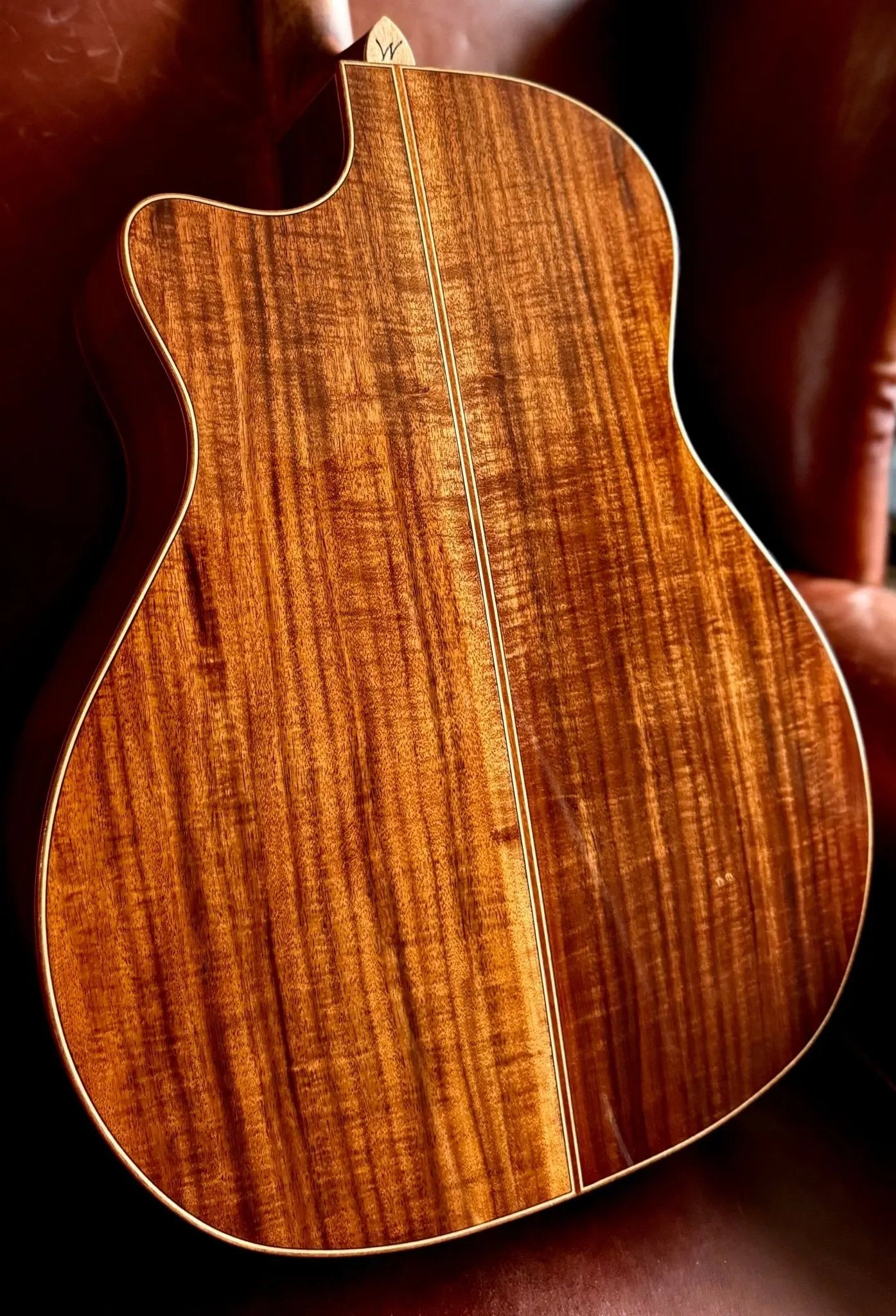 Washburn G55CE KOA w/ CASE - Grand Auditorium - Natural Electro