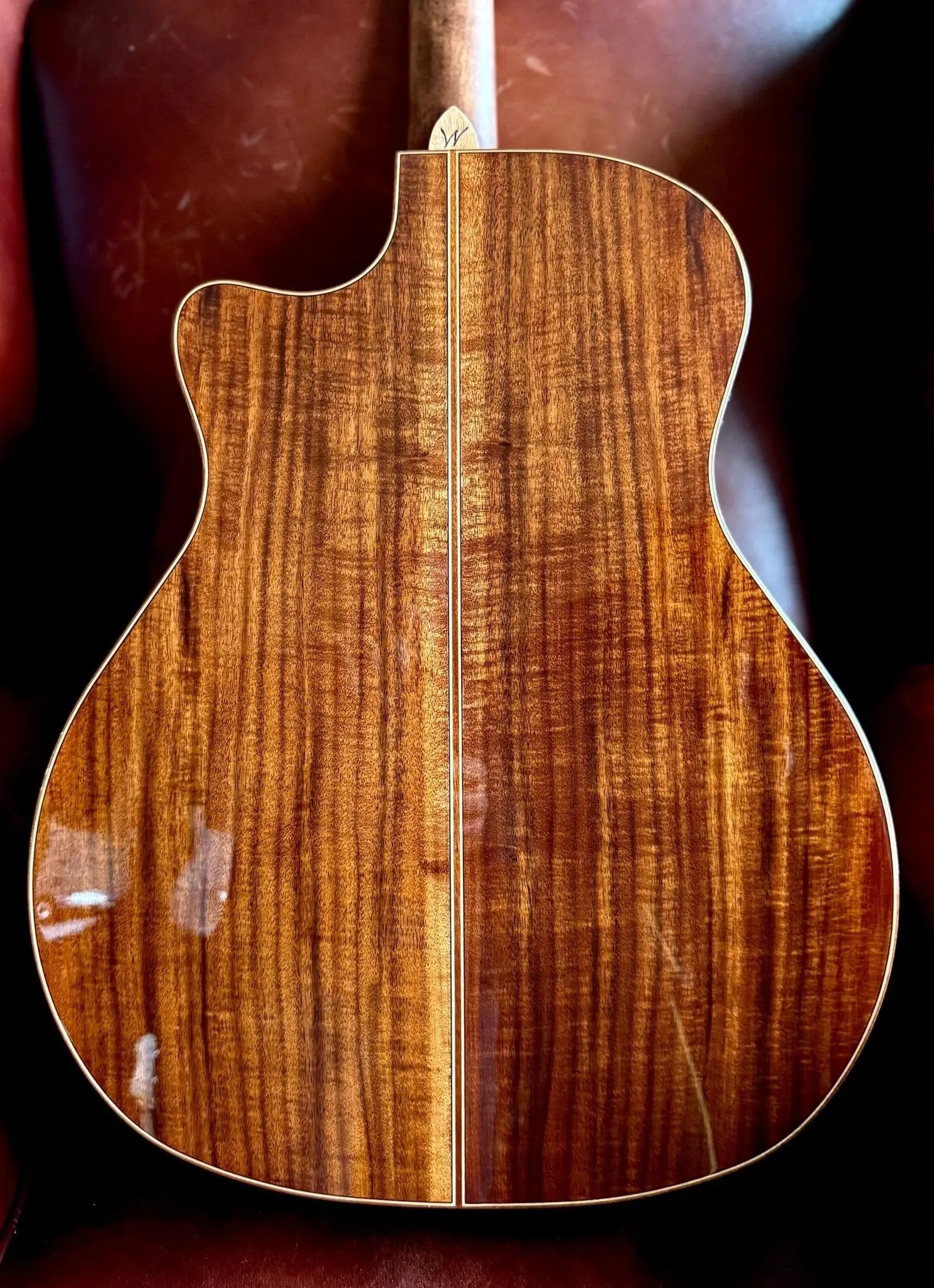 Washburn G55CE KOA w/ CASE - Grand Auditorium - Natural Electro