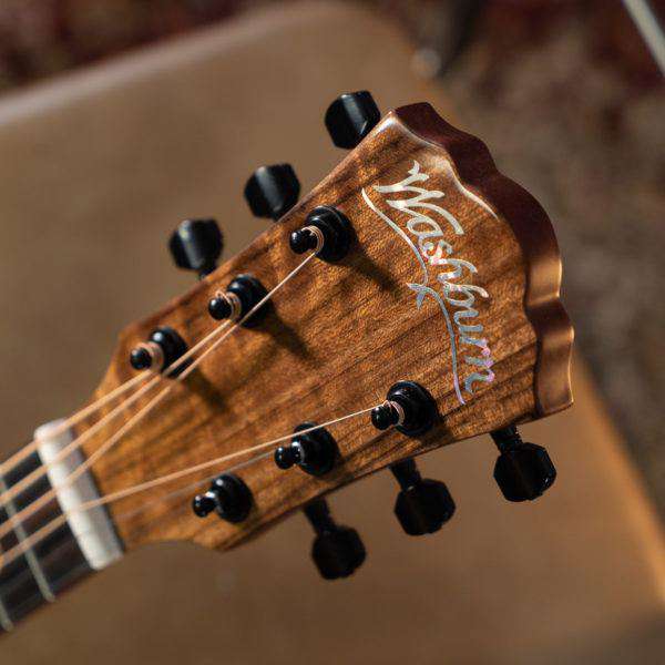 Washburn VITE - S9V - Gloss Charcoal Burst Electro Acoustic Guitar - Richards Guitars Of Stratford Upon Avon