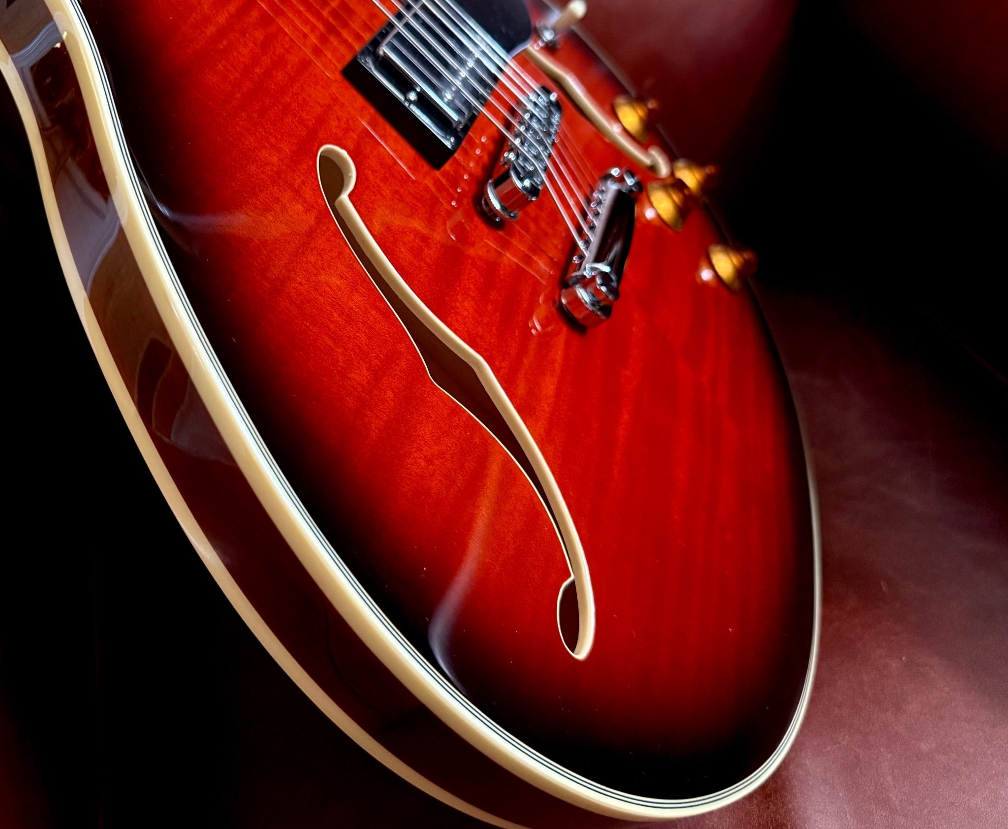 Washburn Wing Series Hawk SH35 Semi Hollow Electric Guitar Inc £225 Custom Pro Setup & Support Package - Richards Guitars Of Stratford Upon Avon