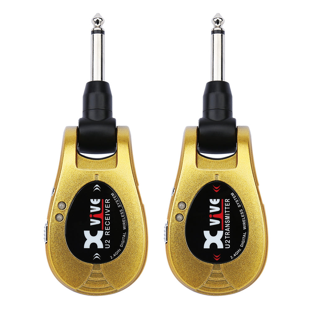 Xvive Wireless Guitar System ~ Gold, Wireless Guitar Systems for sale at Richards Guitars.