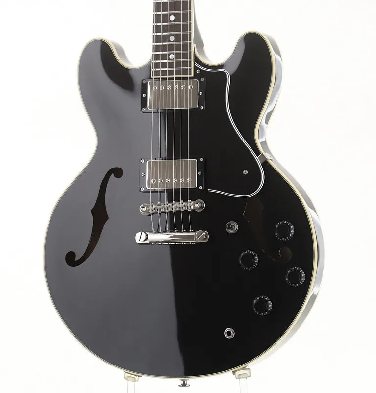 FGN Masterfield, Electric Guitar, Black (Bk) MSAHP With Hard Case, Electric Guitar for sale at Richards Guitars.