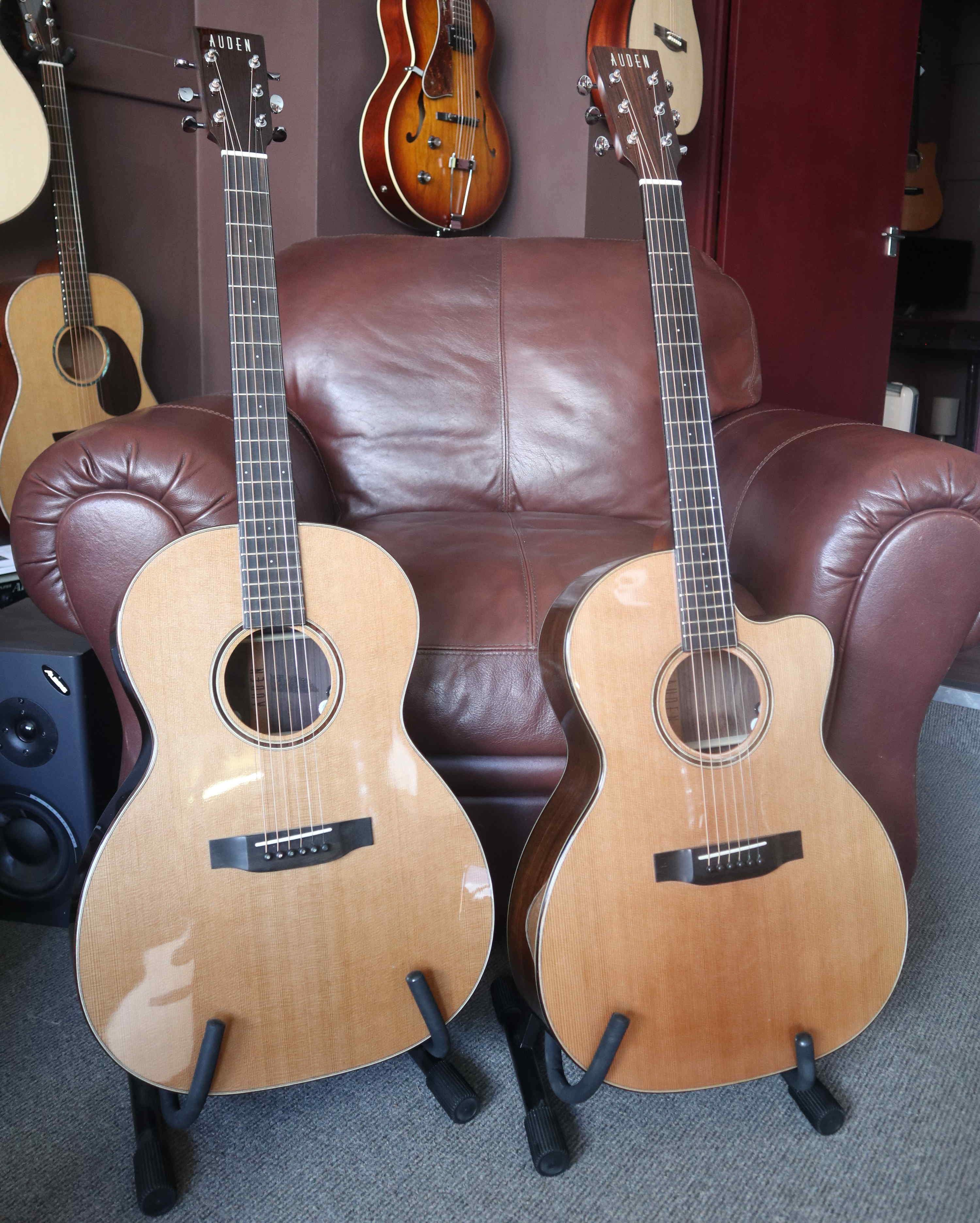 Auden Artist Chester Full Body Cedar/Rosewood Full Body, Electro Acoustic Guitar for sale at Richards Guitars.