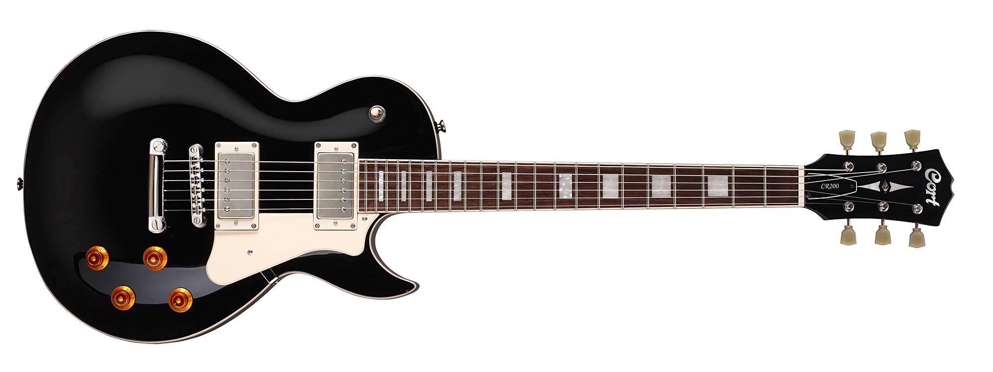 Cort CR200 Black, Electric Guitar for sale at Richards Guitars.