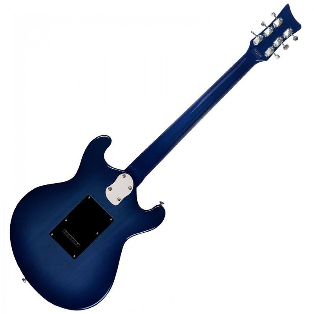 Danelectro '66T Guitar with Vibrato ~ Trans Blue, Electric Guitar for sale at Richards Guitars.