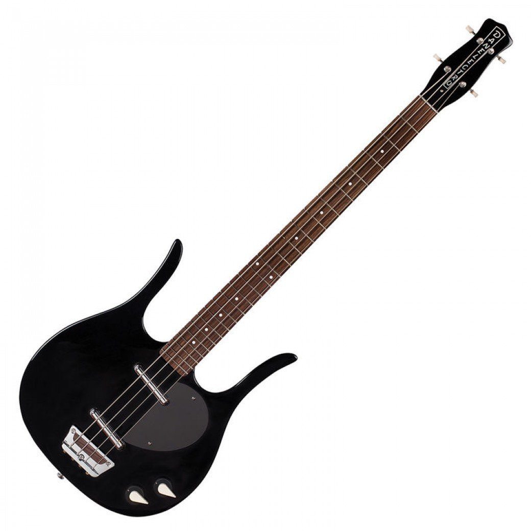 Danelectro Longhorn Bass ~ Black, Bass Guitar for sale at Richards Guitars.