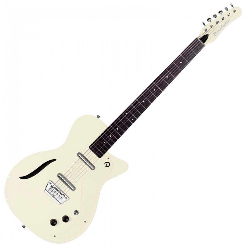 Danelectro Vintage '56 Baritone Guitar ~ Vintage White, Electric Guitar for sale at Richards Guitars.