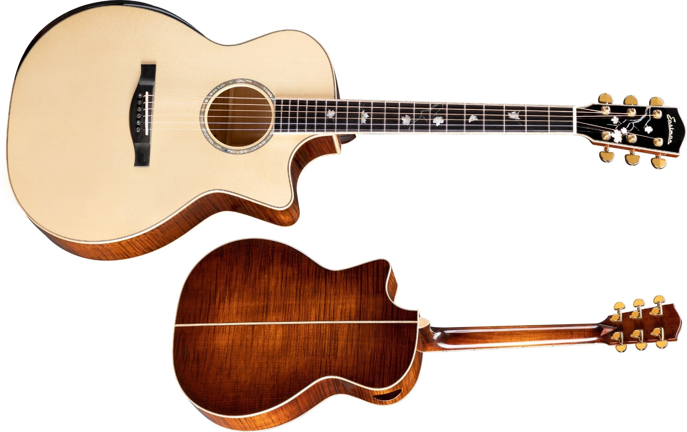 Eastman AC622CE Grand Auditorium w/ cutaway, Electro Acoustic Guitar for sale at Richards Guitars.