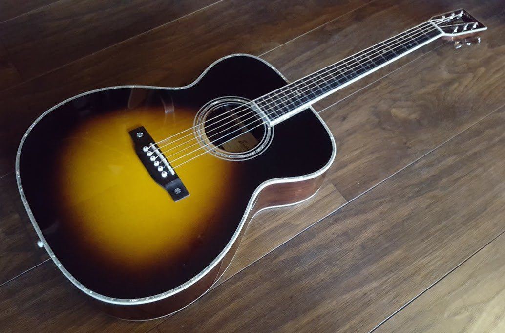 Eastman E40 OM TC SB, Acoustic Guitar for sale at Richards Guitars.