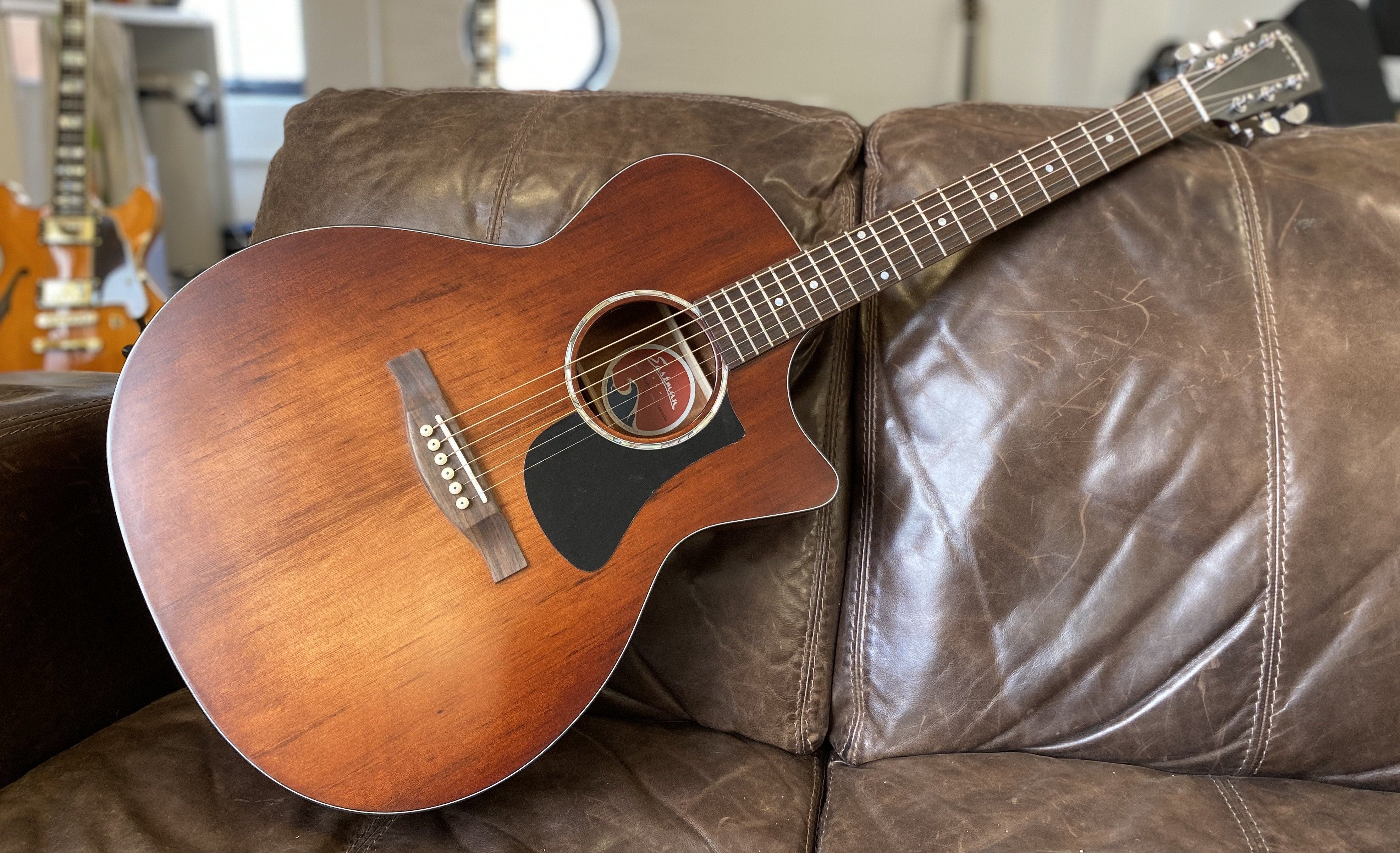 Eastman PCH1-GACE Classic Finish 2023 Edition Thermo (Solid Thermo Cured Top) Electro Acoustic Guitar, Electro Acoustic Guitar for sale at Richards Guitars.