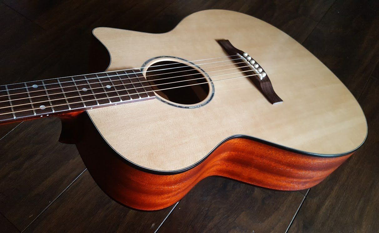 Eastman PCH1-GACE 2023 Edition Thermo (Solid Thermo Cured Top) Electro Acoustic Guitar, Electro Acoustic Guitar for sale at Richards Guitars.