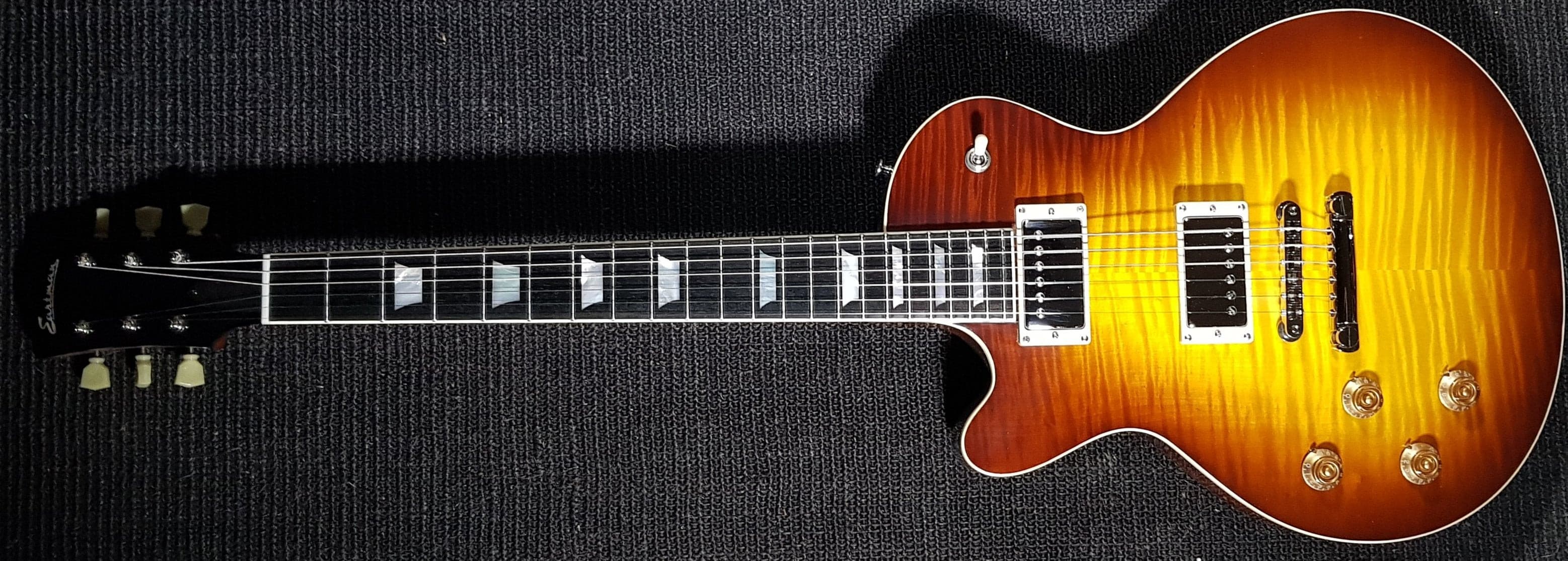 Eastman SB59 GB Left Handed Solid Body Electric Guitar, Electric Guitar for sale at Richards Guitars.