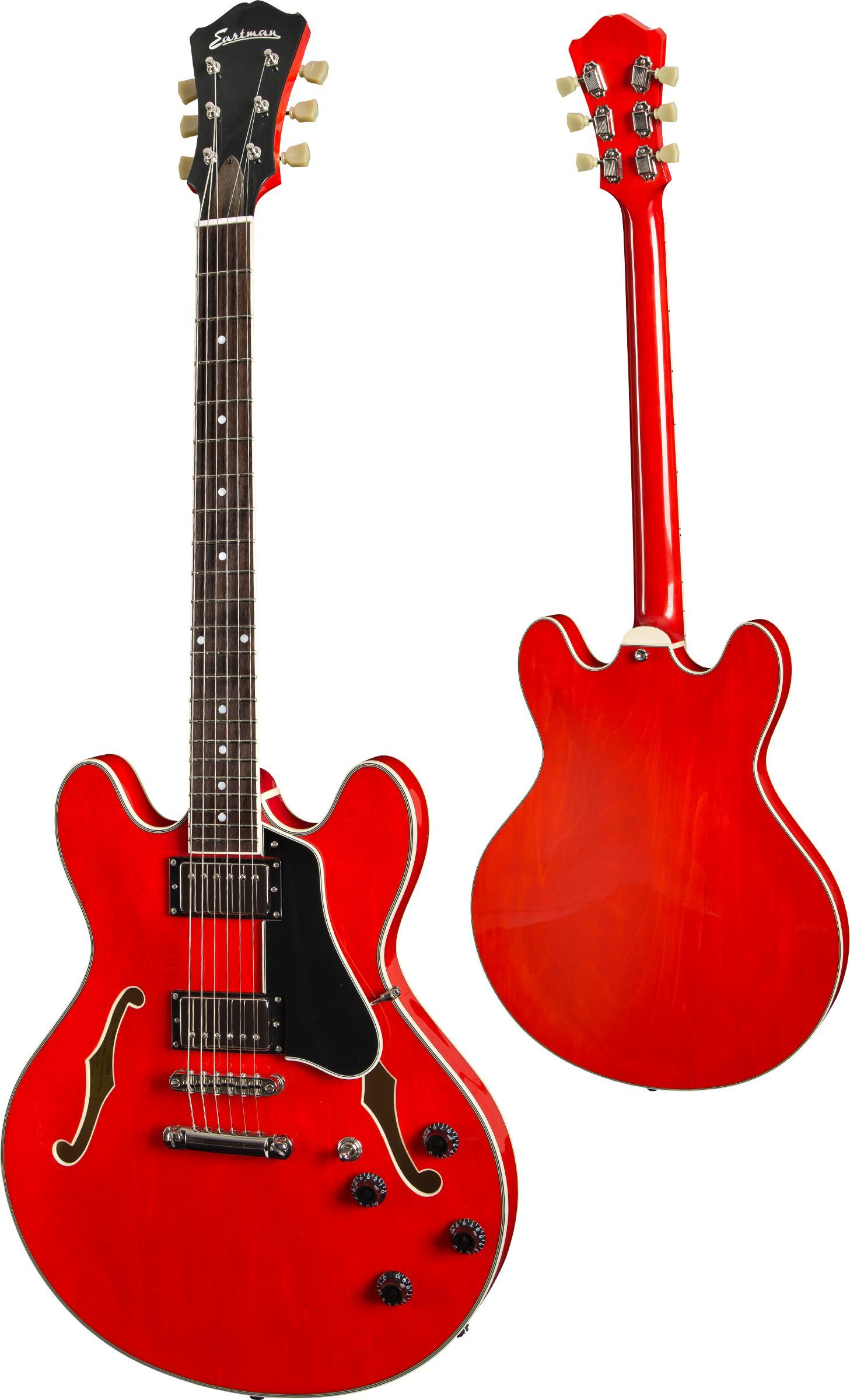 Eastman T386 Red, Electric Guitar for sale at Richards Guitars.