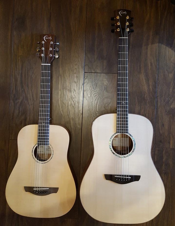 Faith FDS Nomad Mini-Saturn Electro, Electro Acoustic Guitar for sale at Richards Guitars.