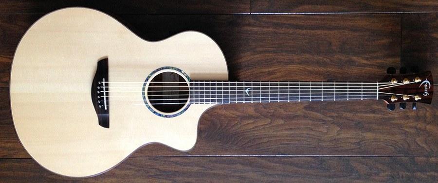 Faith FNCETB Electro Acoustic Guitar (Neptune E/Cut Trembesi), Electro Acoustic Guitar for sale at Richards Guitars.