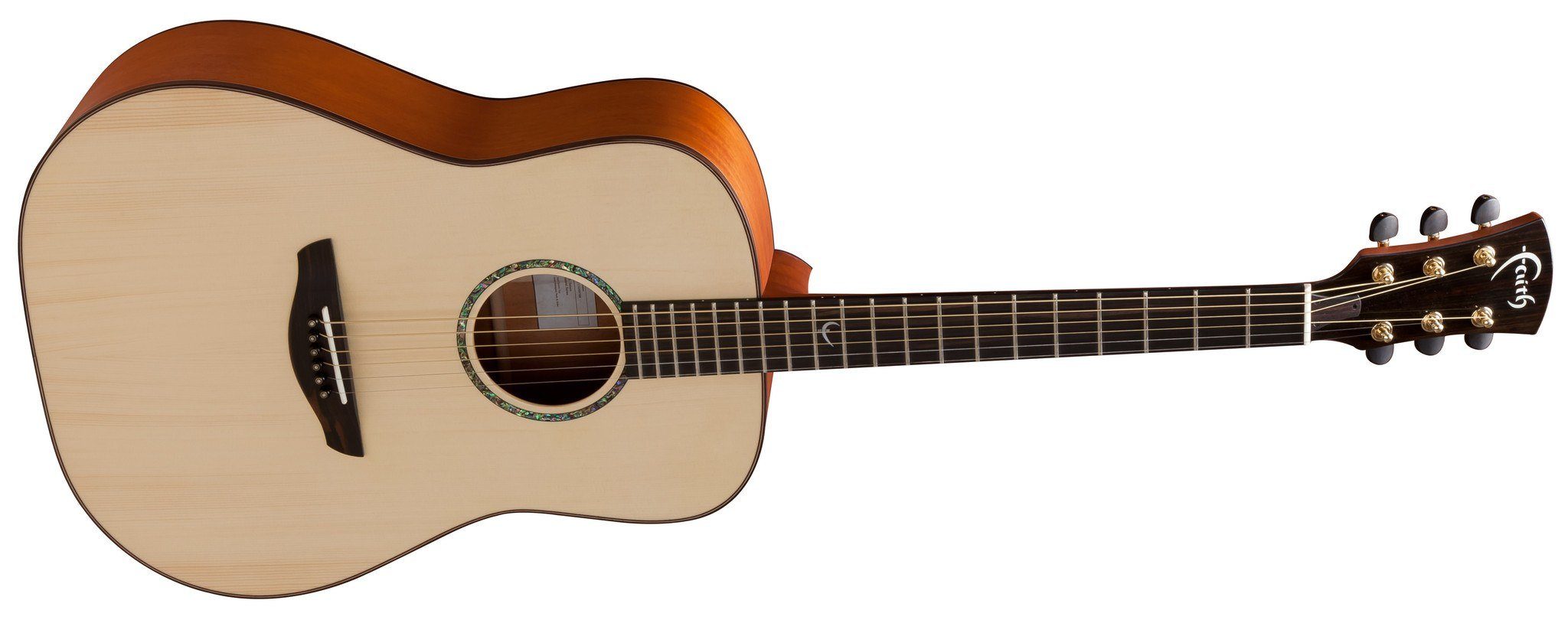 Faith FS Acoustic Guitar (Saturn Dreadnought Natural), Acoustic Guitar for sale at Richards Guitars.