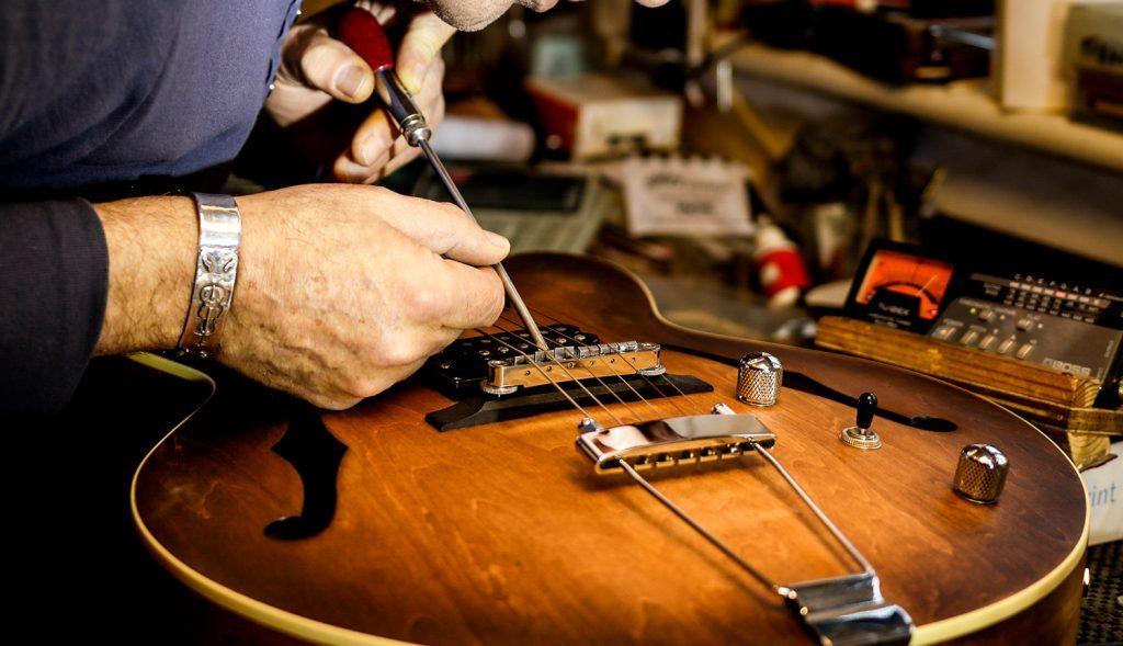 Acoustic guitar clearance setup near me