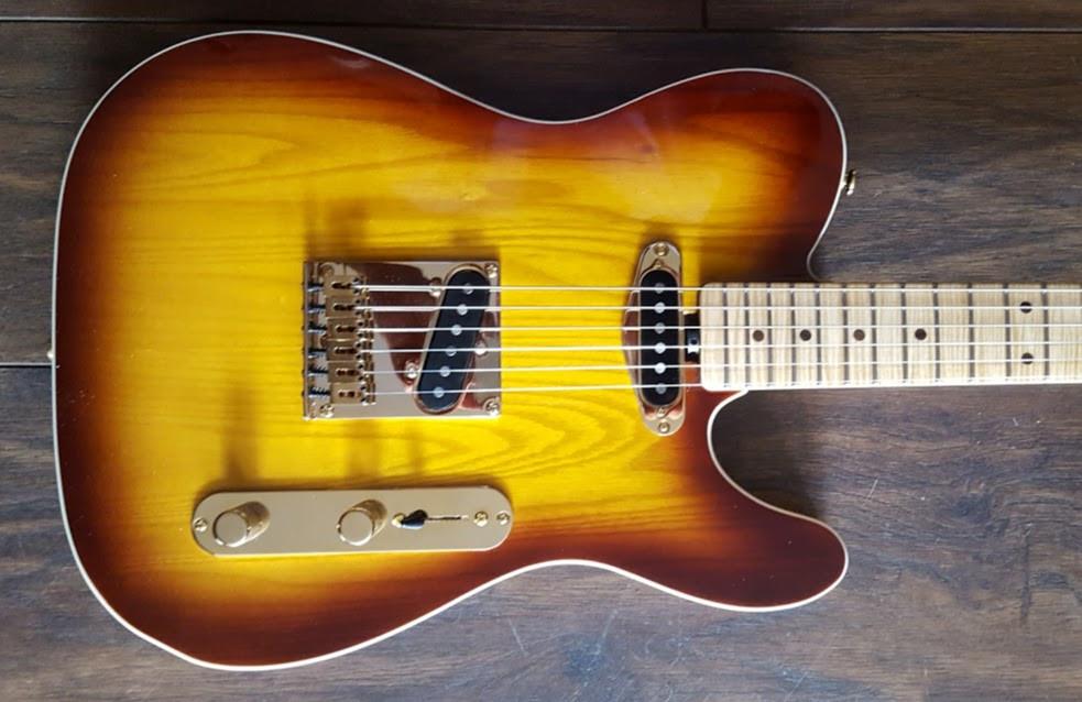 Gordon Smith Classic T Ash Double Bound Deluxe., Electric Guitar for sale at Richards Guitars.